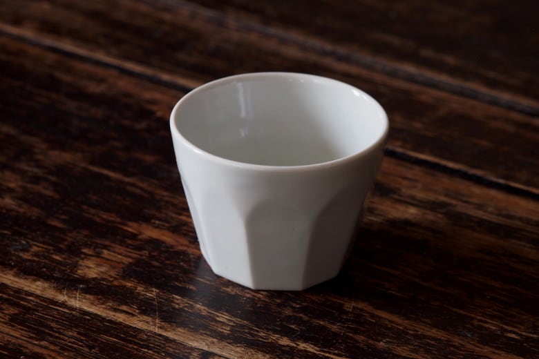 白磁　猪口 阿南維也 白磁蕎麦猪口