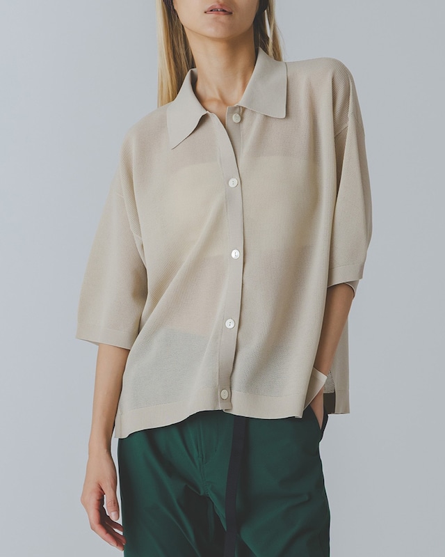 LIBERATE KNIT POLO / seeset