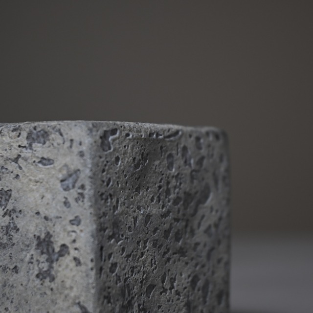 竹内紘三／現蹟花器 コロ 小 GR（AS007-G）