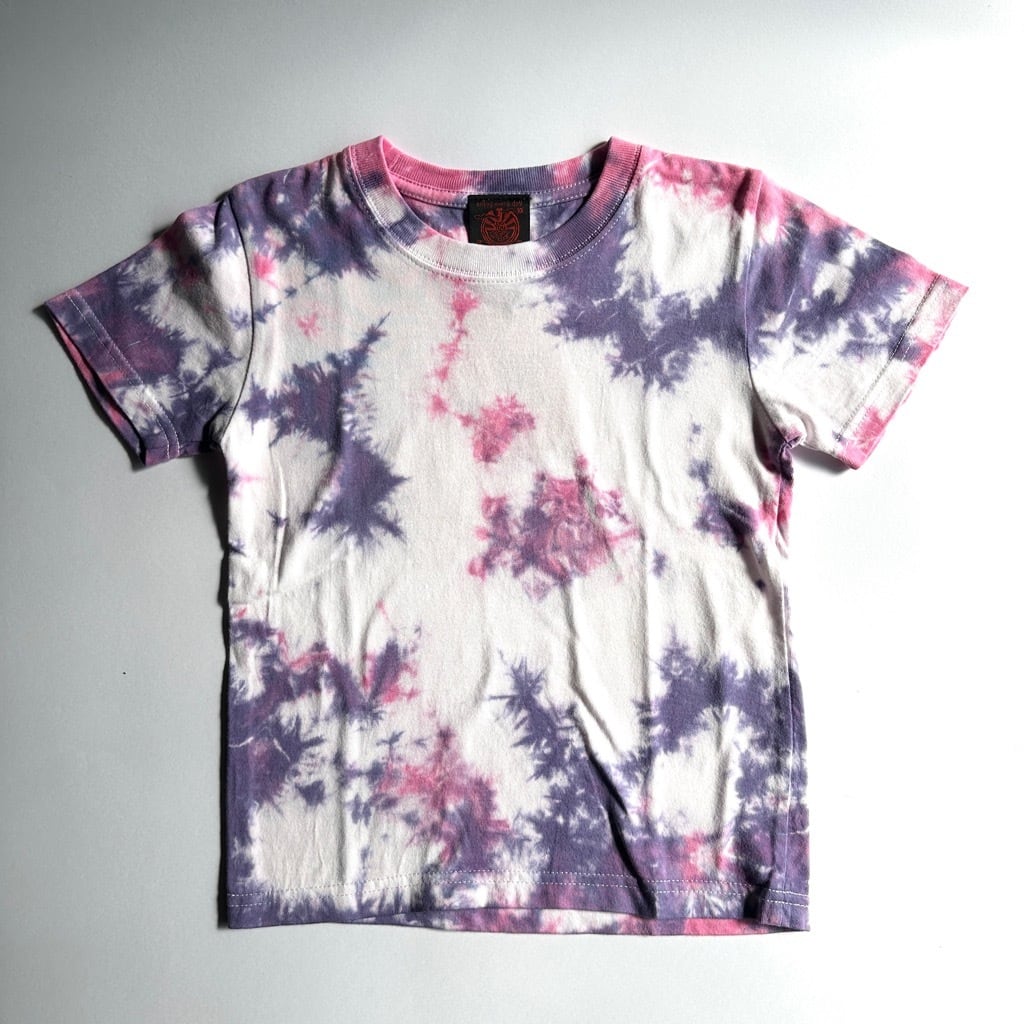 JAVARA タイダイTシャツ【120cm】Purple
