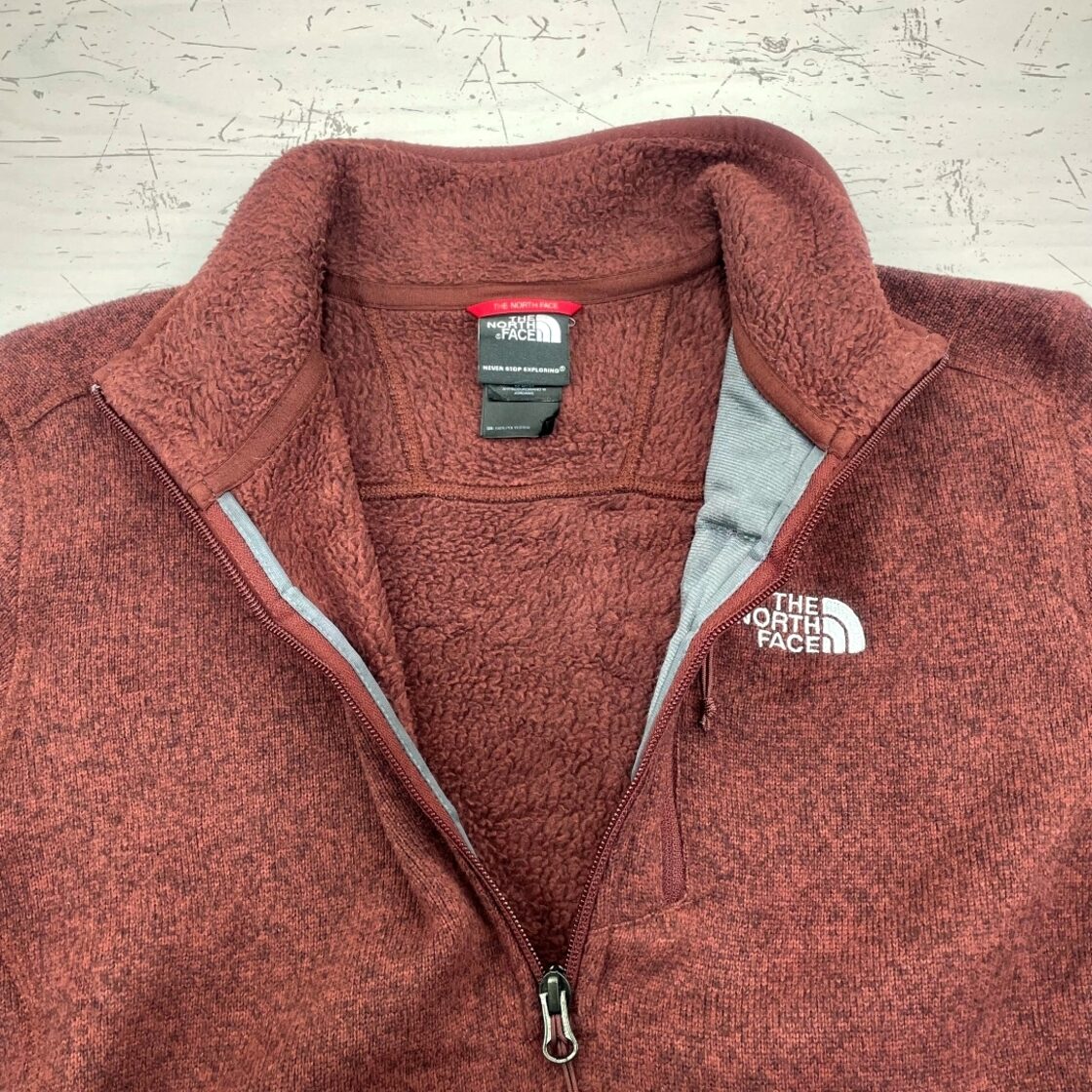 US古着】THE NORTH FACE ザノースフェイス ハーフジップトレーナー 裏 