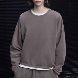 ラウンドネックスウェットトップス ・20668 ラウンドネックスウェットトップス ・20668