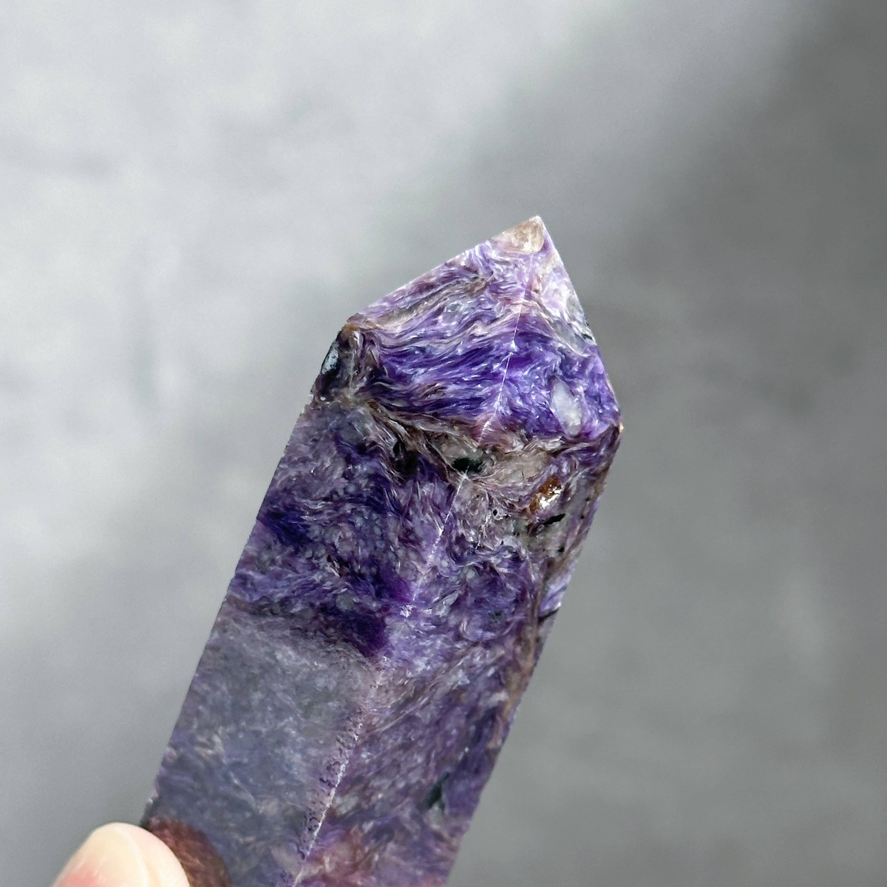 チャロアイト タワー41◇ Charoite ◇天然石・鉱物・パワーストーン