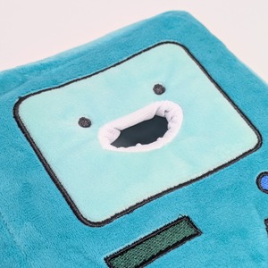 【 Adventure Time ( アドベンチャータイム ) 】 BMO ( ビーモ ) / ふかふかティッシュカバー やや小さめ♡ 〚アメリカン雑貨 アメトイ〛