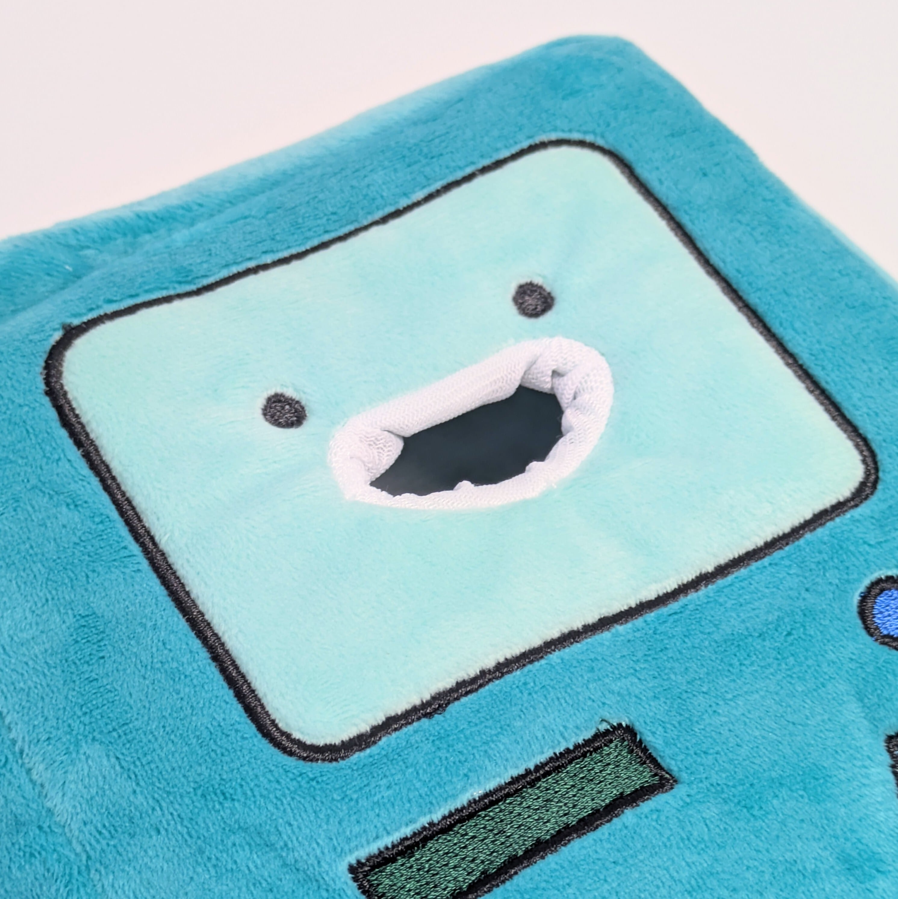 【 Adventure Time ( アドベンチャータイム ) 】 BMO ( ビーモ ) / ふかふかティッシュカバー やや小さめ♡ 〚アメリカン雑貨 アメトイ〛