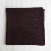 MAISON CARRÉE CASHMERE Stardust STOLE "BURGUNDY"