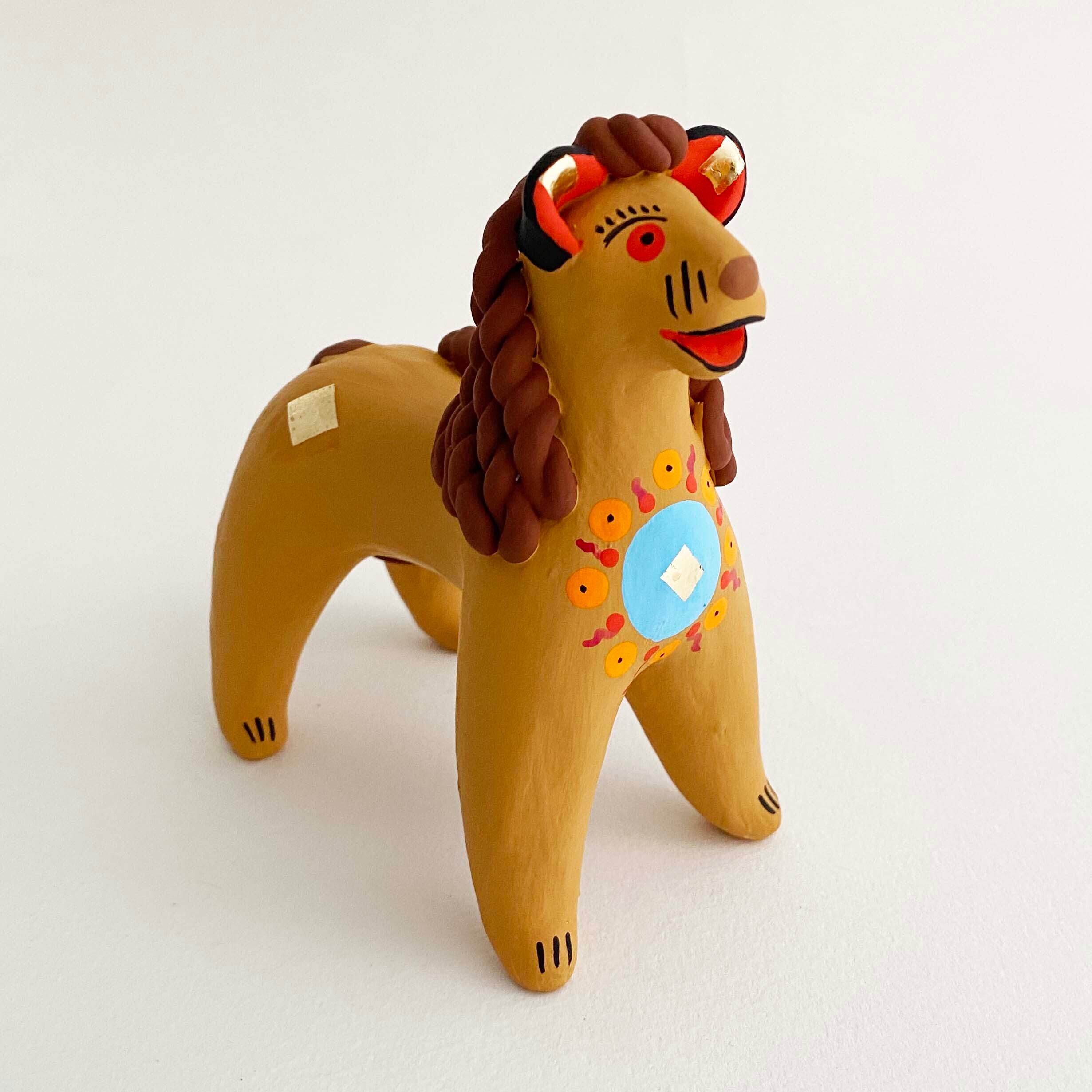 ディムコヴォ土人形 / ライオン(大)