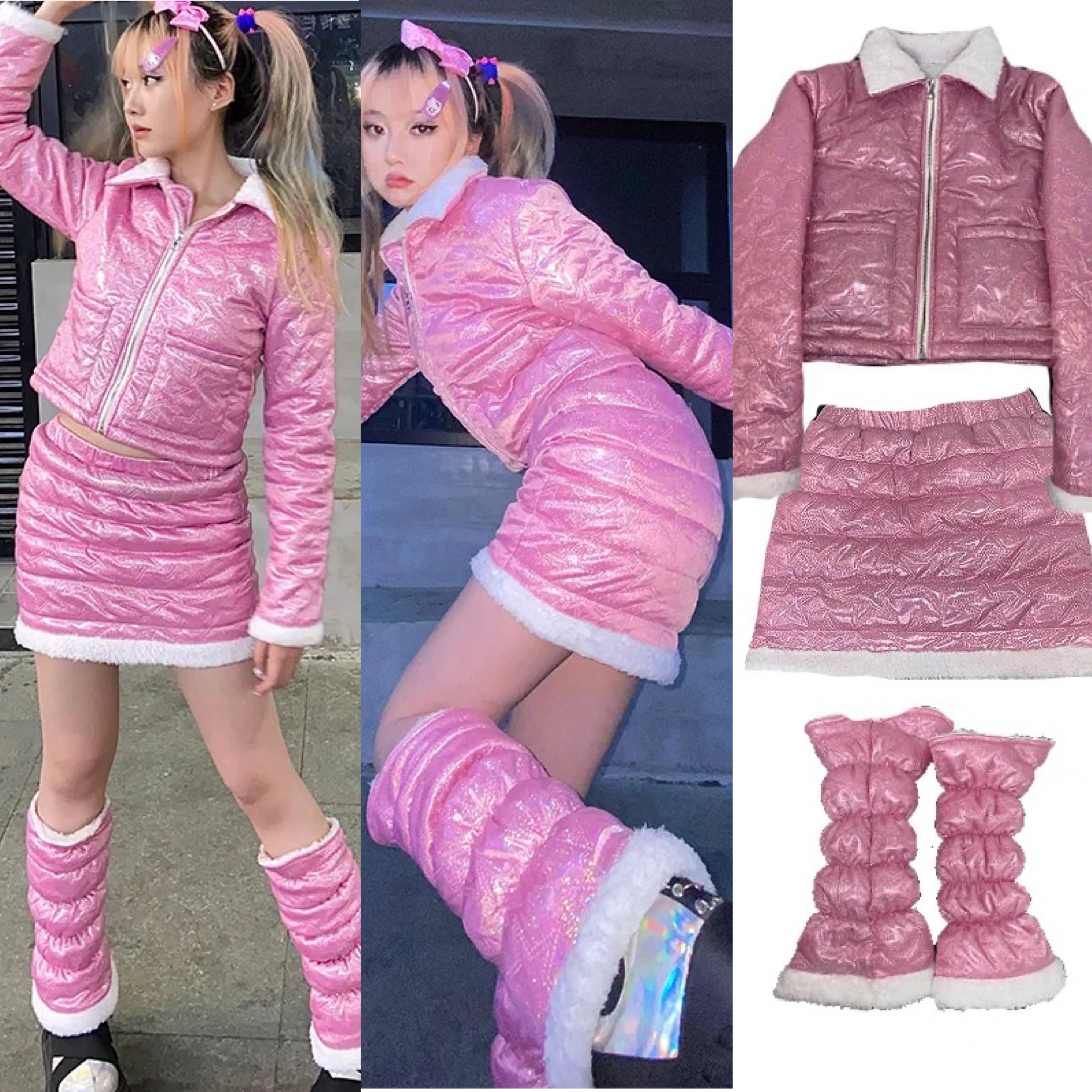 .様　トップス　ピンク ジーラ GeeRA 春夏にぴったり！Tシャツスラブシアートップス （ピンク