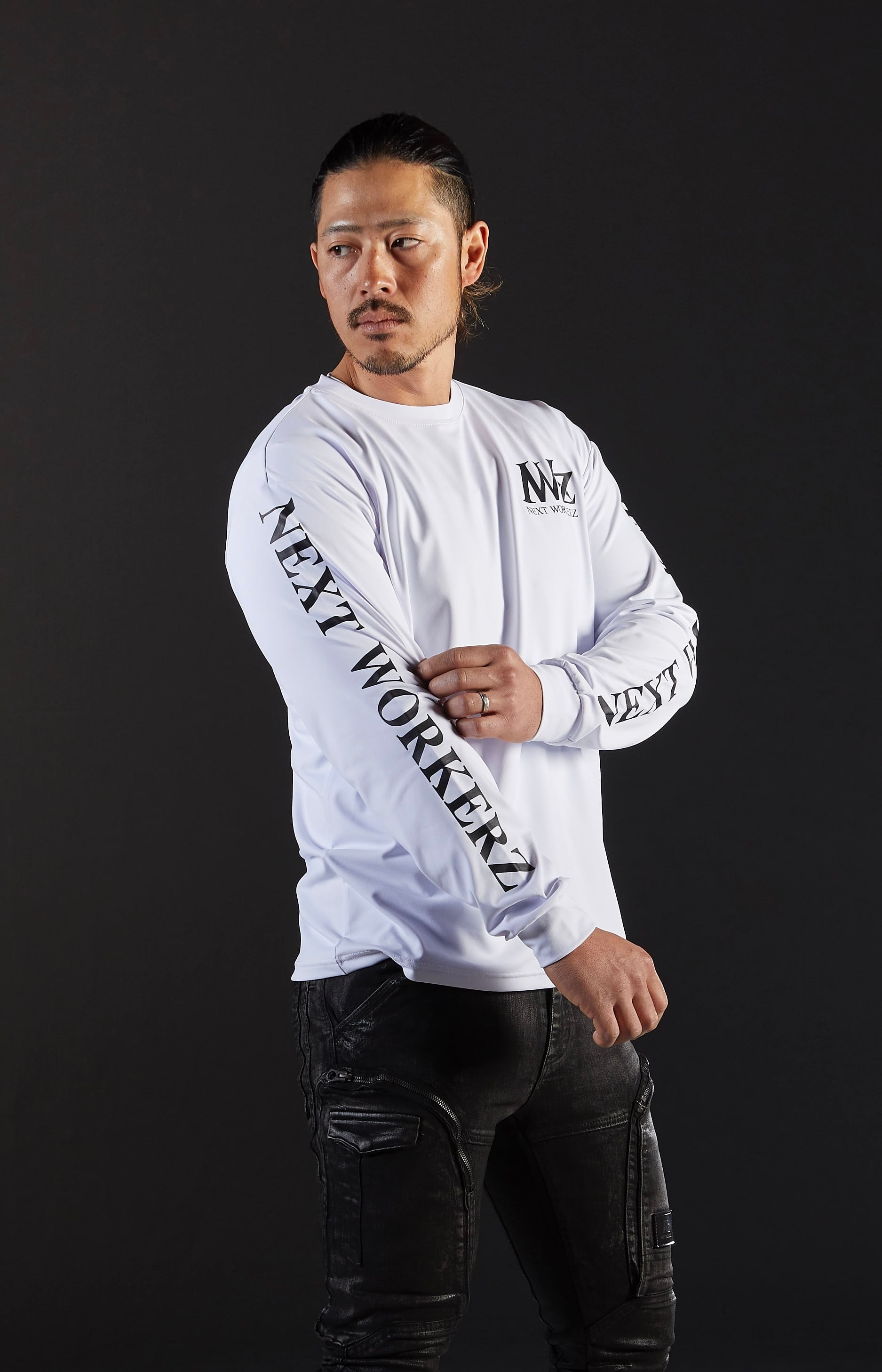 NWZ 2025新作 長袖Tシャツ【WHITE】 | NEXTWORKERZ STORE