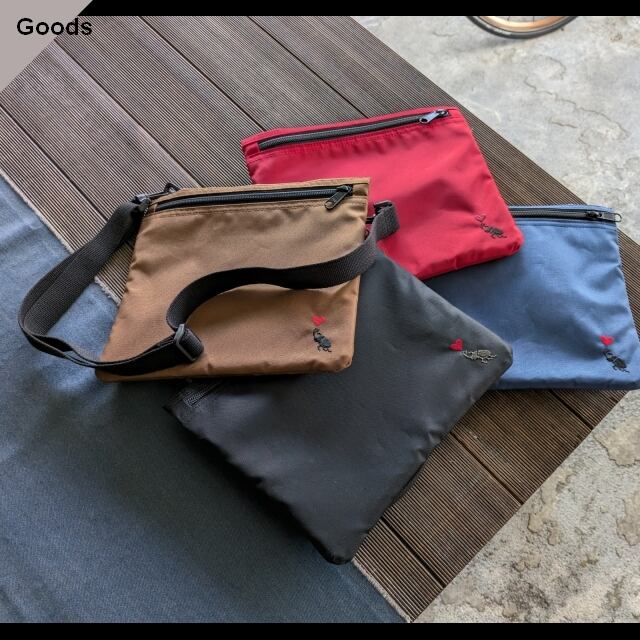 【再入荷】Bohemians SOLID NYLON OX SACOCHE BAG