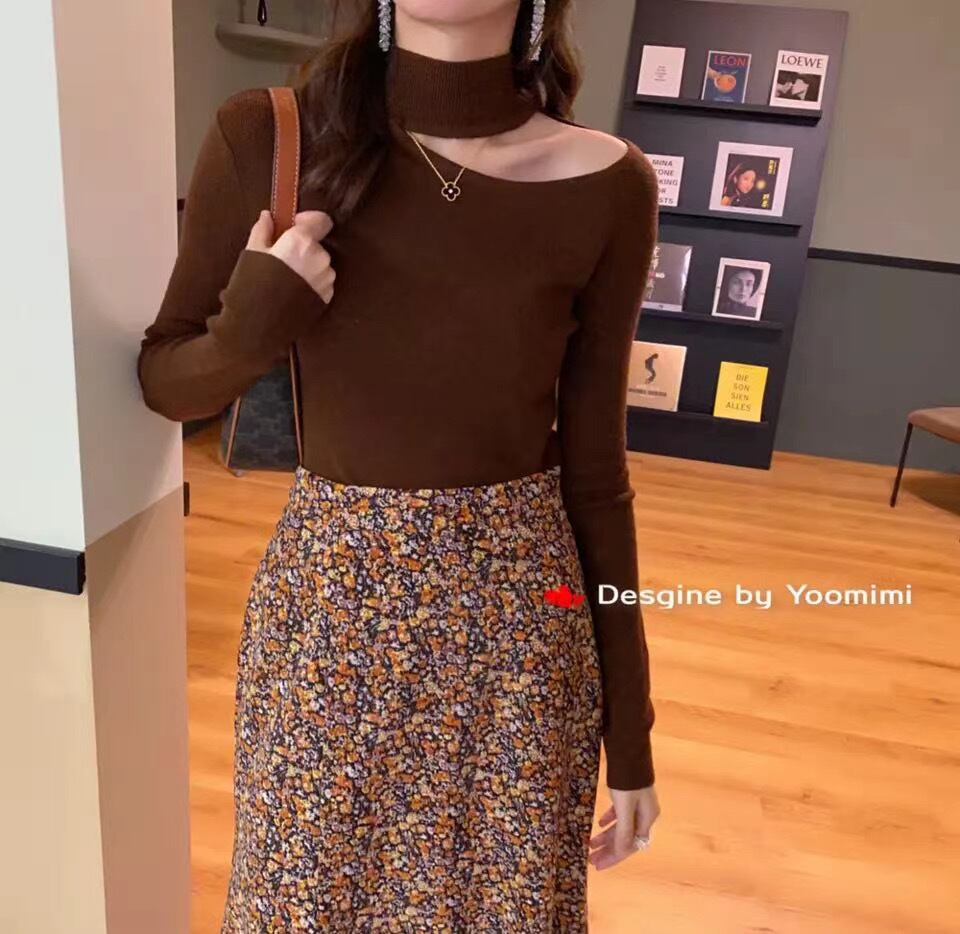 オープンショルダートップス