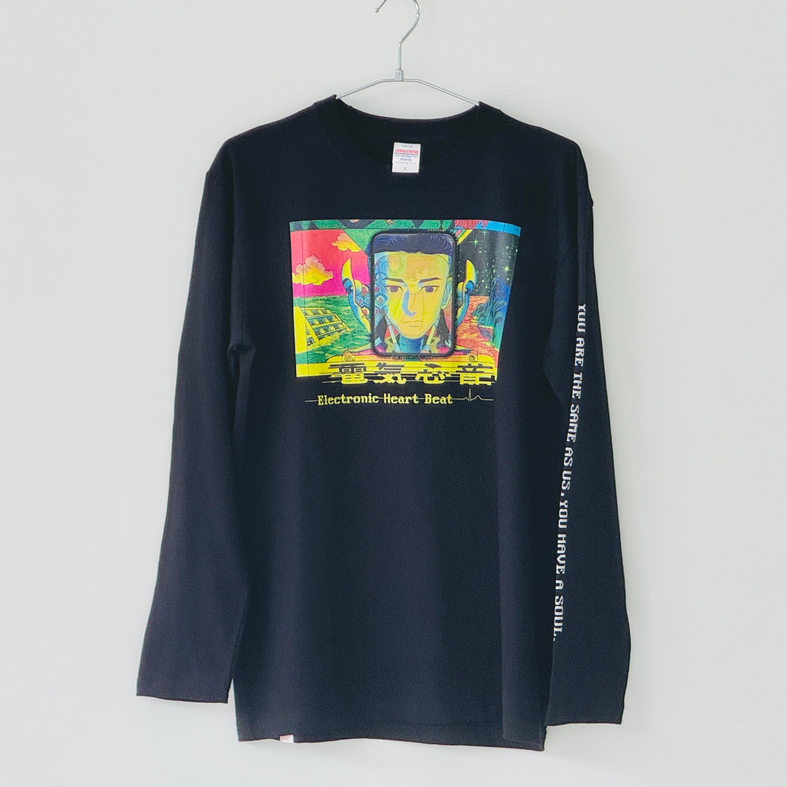 江康泉オリジナルレンチキュラーロングスリーブTシャツ【BLACK】 | Pay ID