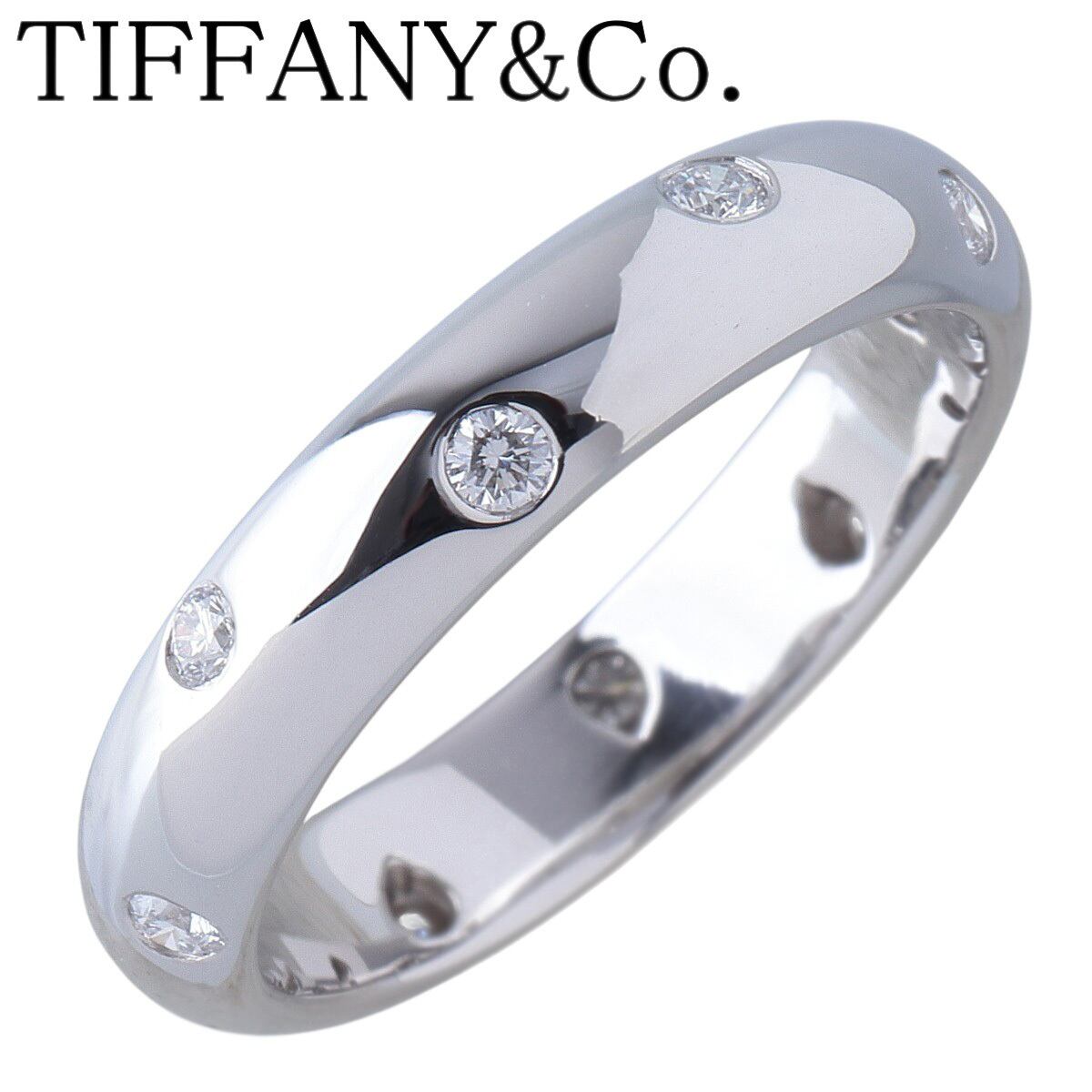 ティファニー ダイヤ リング ソリティア 0.30ct プリンセスカット 11号