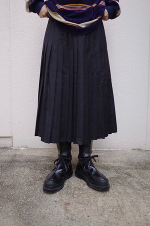 90s pleats skirt