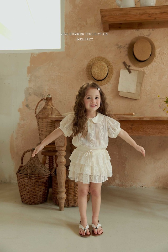 [予約][送料無料]≪MELIKEY≫Tiered Summer Skirt 35