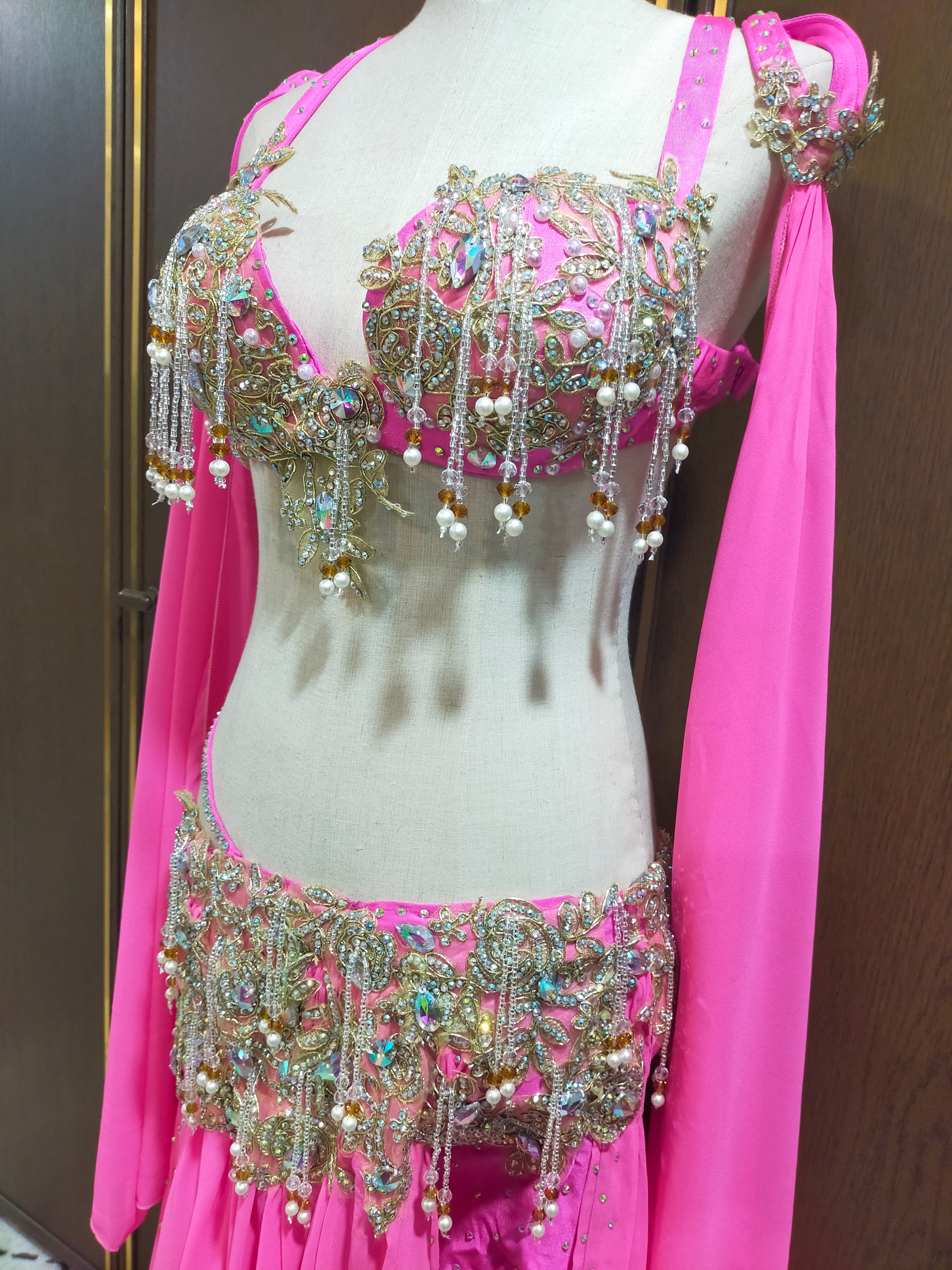 Amr Hassan Pink 5420 | ベリーダンス衣装・ハムサグッズのお店 Hamsa