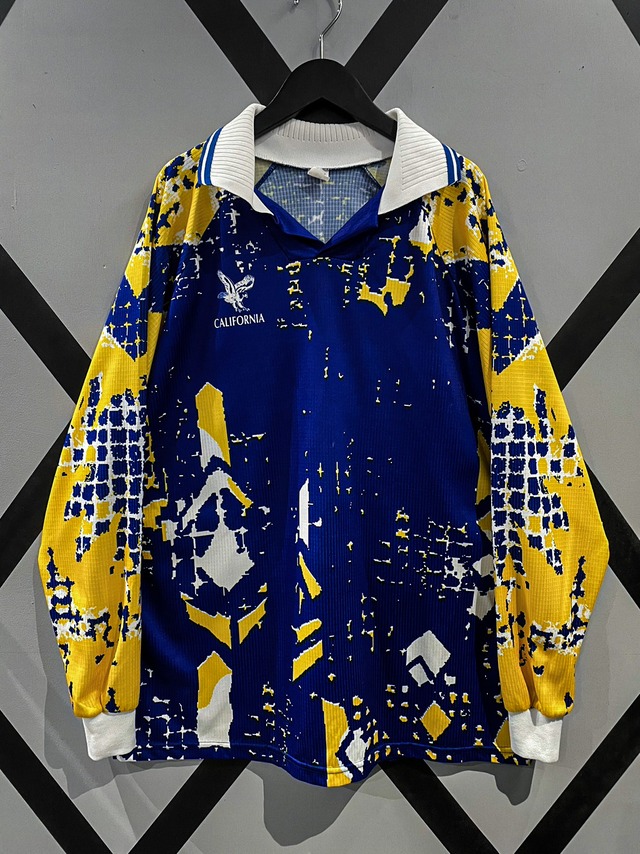 【X VINTAGE】Colorful Design Long Sleeve Game Shirt