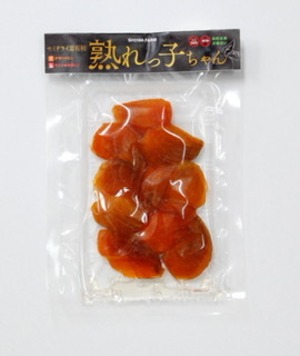 簡易包装　60ｇ3個入り　セミドライ富有柿　熟れっ子ちゃん　　商品番号2403