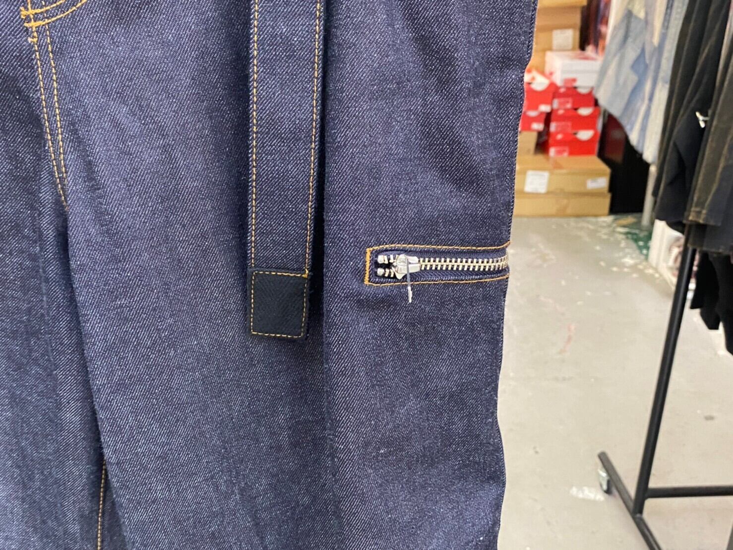 sacai 22SS BELTED DENIM 1 INDIGO 22-02720M 197141 | BRAND BUYERS OSAKA