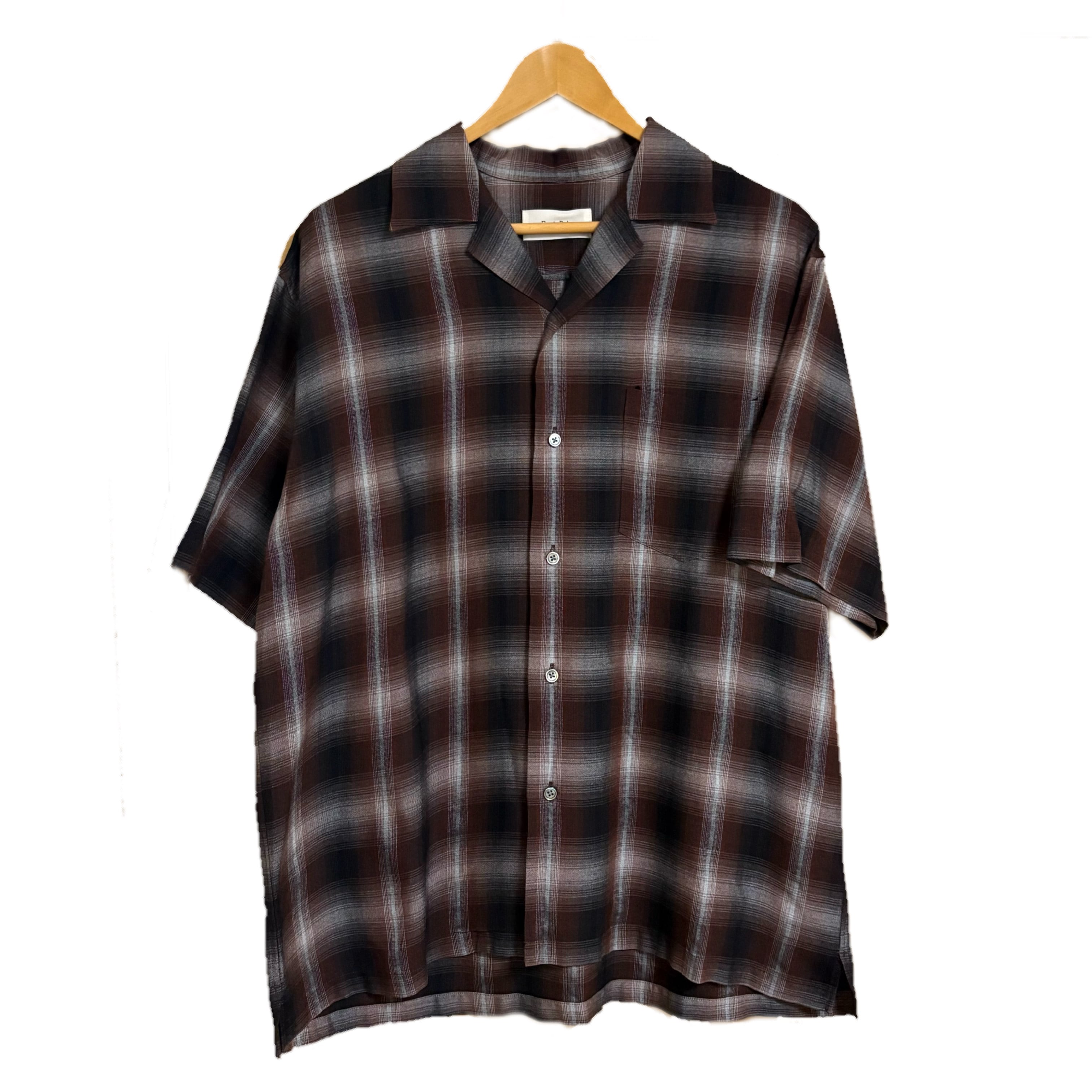 AURALEE】24SS HARD TWIST FINX ORGANDY HALF SLEEVED SHIRT SIZE:4