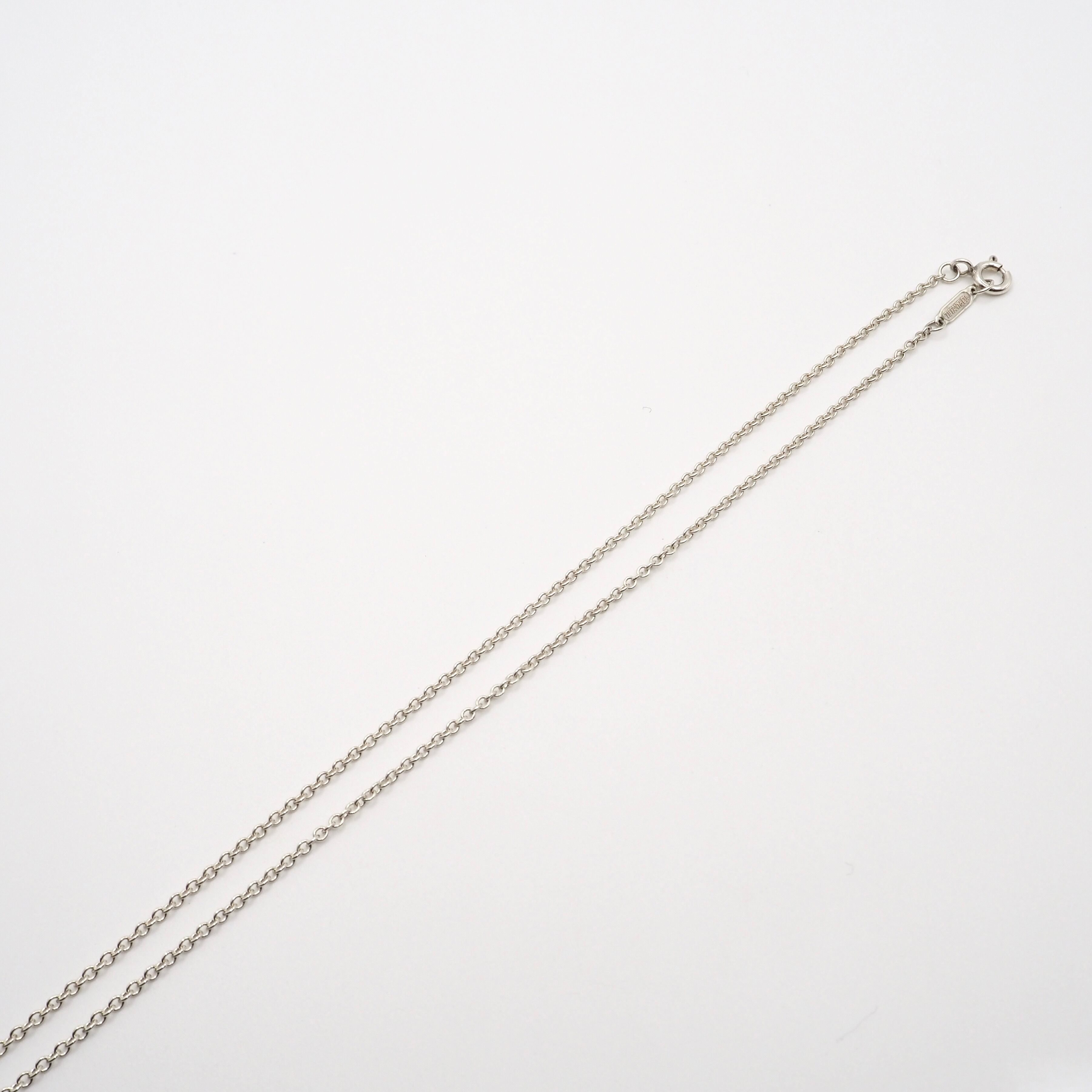 Tiffany&Co. シグネチャークロス コンビ ネックレス シルバー925 K18