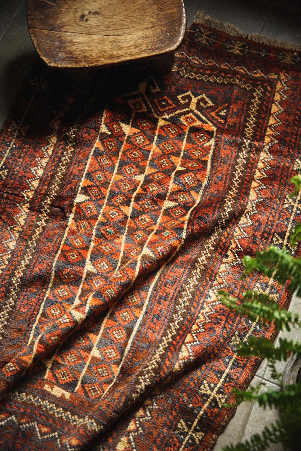 647-Vintage Taimani rug