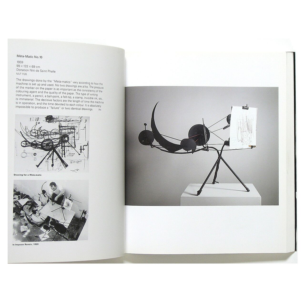 大型洋書　ジャンティンゲリー ポンタスフルテン Museum Jean Tinguely Basel: The Collection ジャン・ティンゲリー