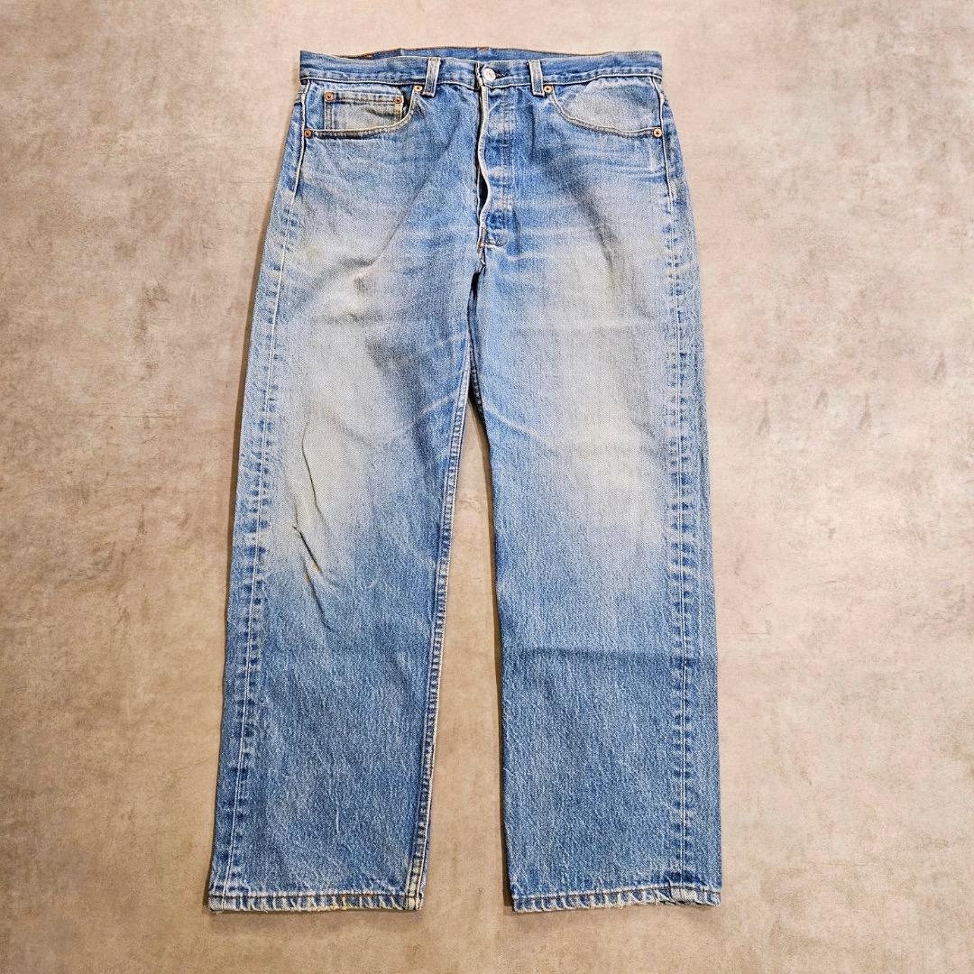 リーバイス501 Levis W38 デニム 青 USA製 90s 18561
