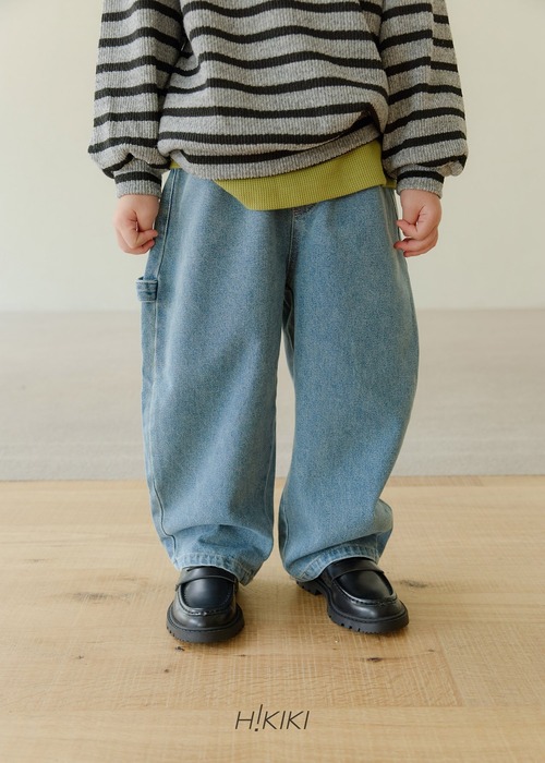 HIKIKI［取寄］washing curved denim pants 26autumn