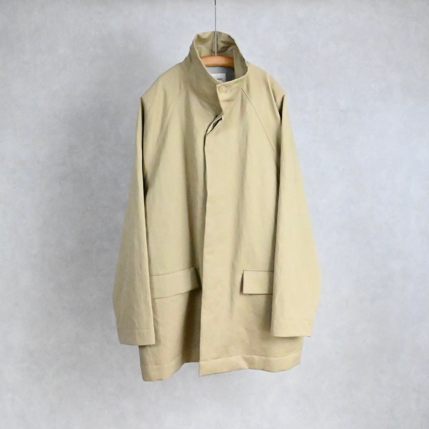 25SS》【STILL BY HAND】C/L SOUTIEN COLLAR HALF COAT with LINER