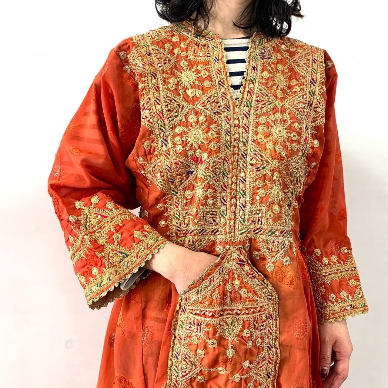 アメリカ古着 VINTAGE パキスタン刺繍 バロチワンピース ドレス | ChuPa