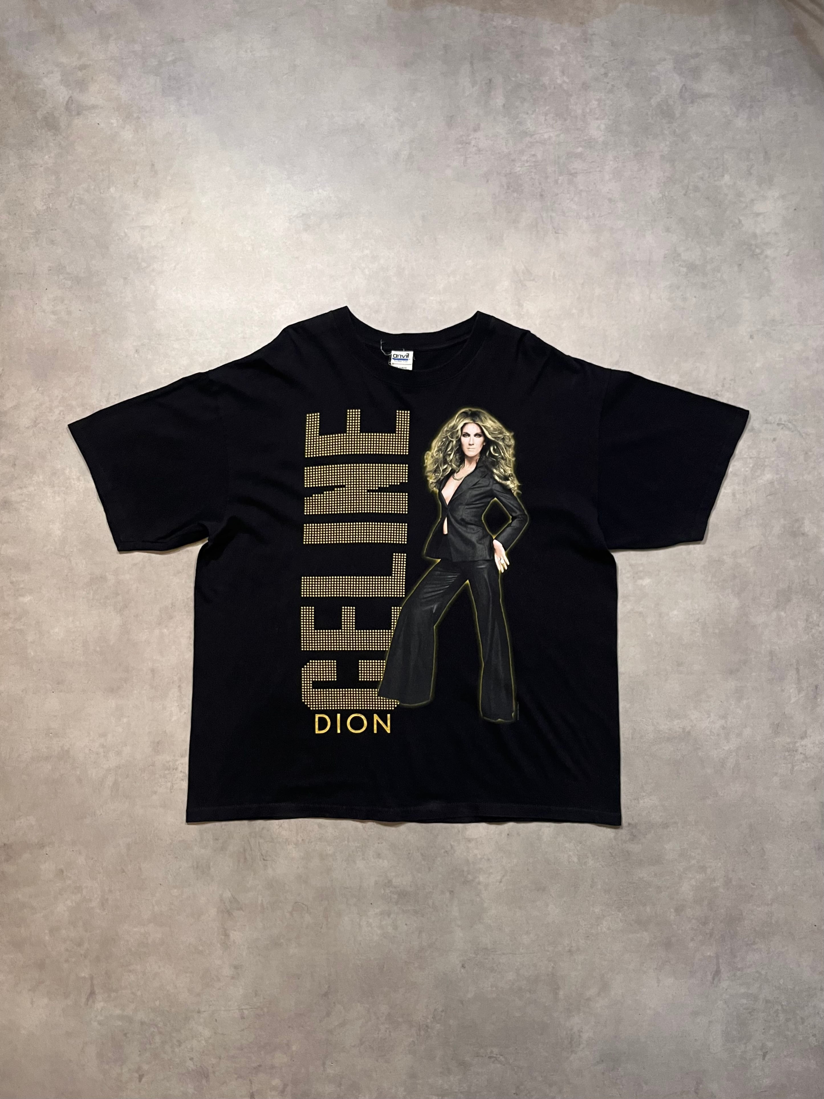 00's “CELINE DION” Singer Tee | RENGA CLOTHING STORE