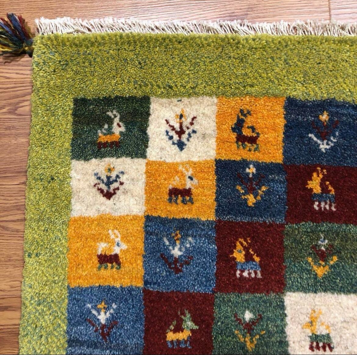 ペルシャギャッベ (ギャベ) 玄関マット No:GP-536 | A's Rug（エーズラグ）