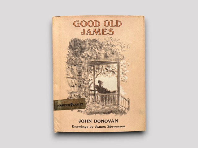【SC099】【FIRST EDITION】Good old James Drawing by James stevenson(1975) /John Donovan