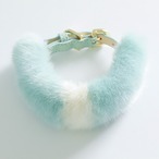 Eco fur pompom ミント