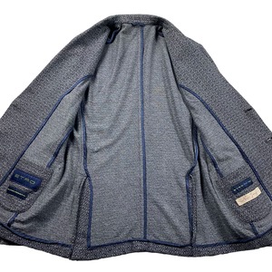 ETRO cotton jacquard tailored jacket “new jersey”