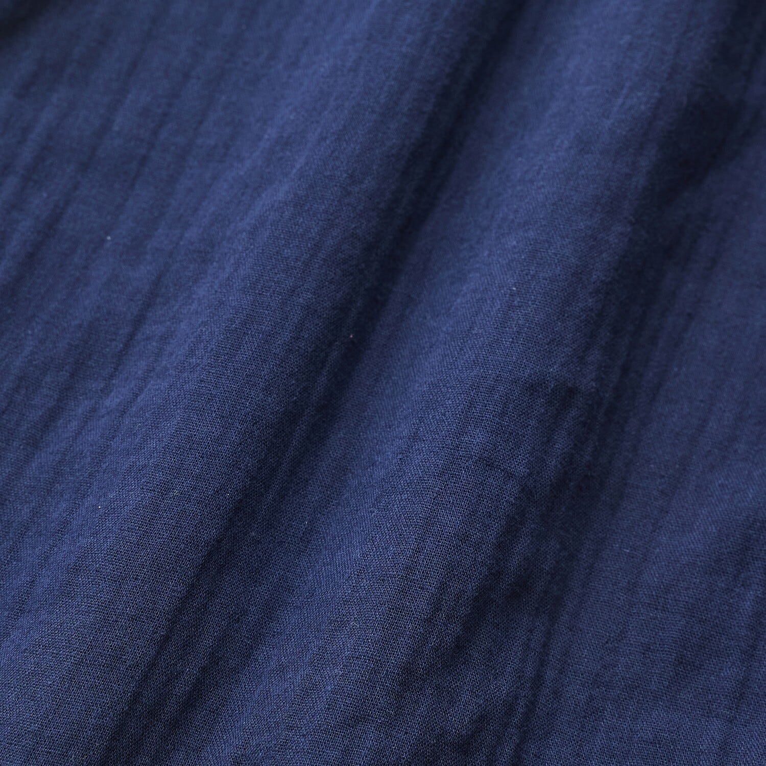 【sisam】ハンソデギャザーシャツ｜ダブルガーゼ コットン