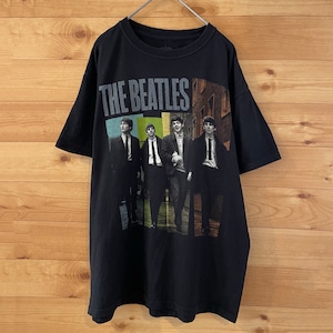 【Apple】The Beatles 公式 バンドTシャツ ビートルズ フォトプリント Mサイズ US古着