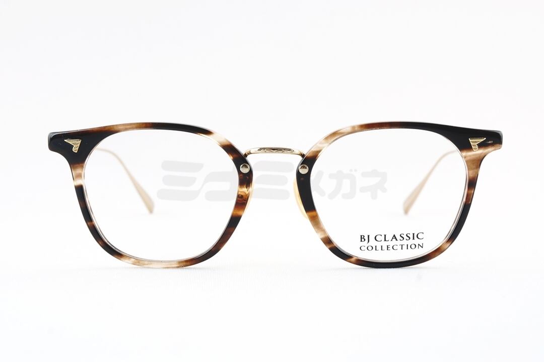 松村北斗さん着用】BJ CLASSIC メガネ COM-563NT C-30-1 ウェリントン