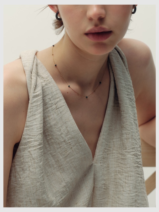 Necklace -Gold-