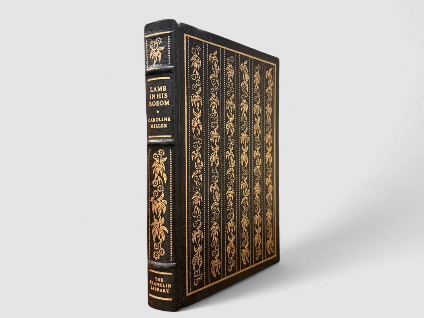 【SFL045】【THE FRANKLIN LIBRARY】【LIMITED EDITION】Lamb in His Bosom(1978) /Caroline Miller