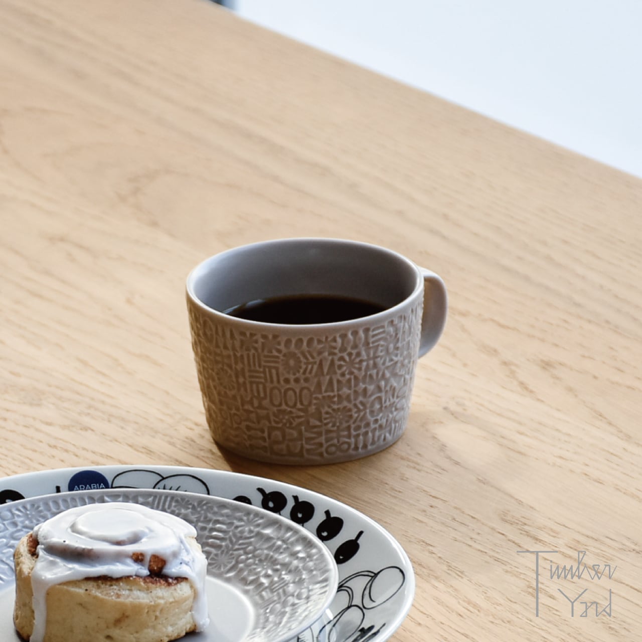 PATTERNED MUG / greige / 230ml（実容量180ml）/ 波佐見焼 / 電子