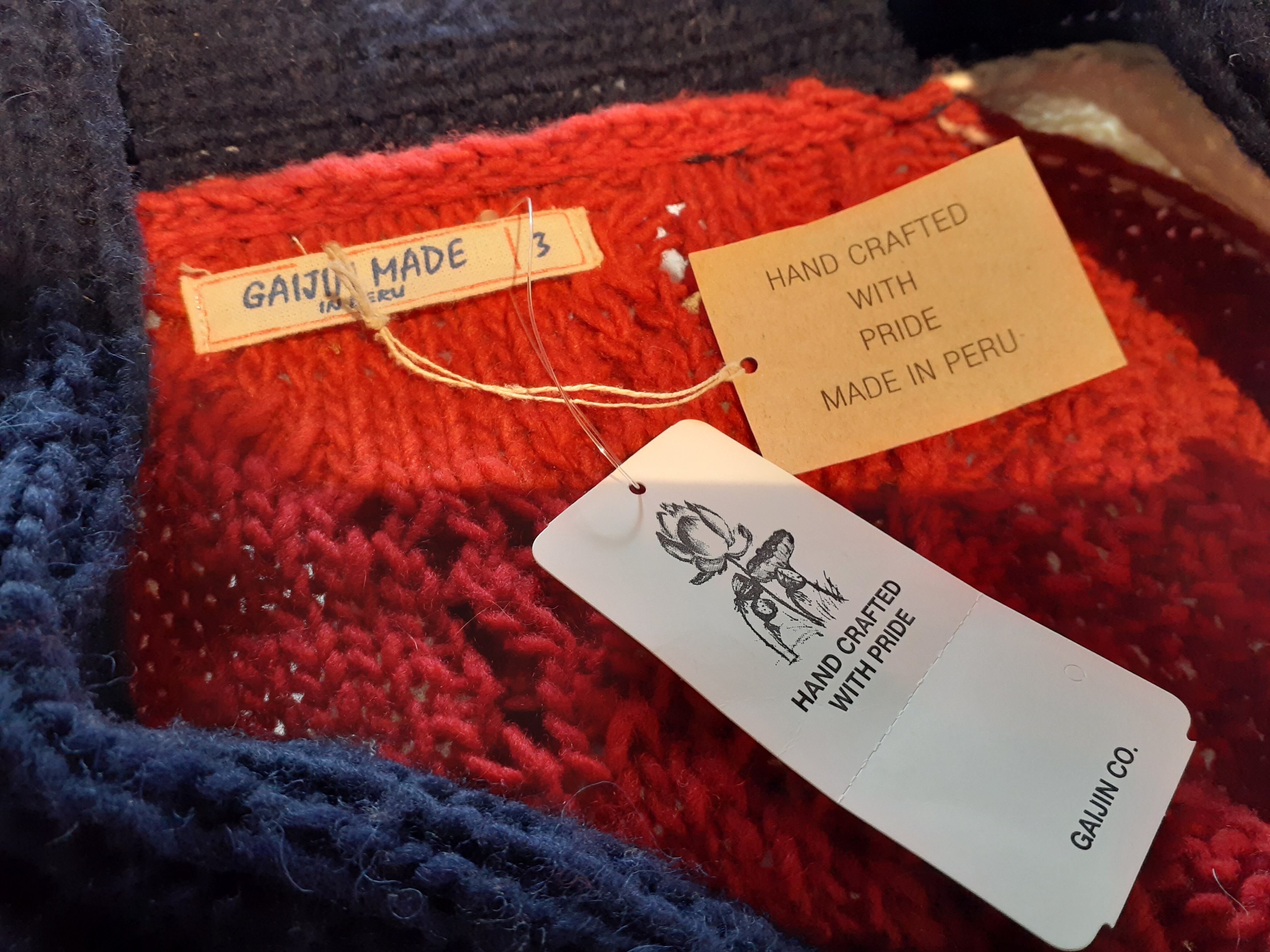 GAIJIN MADE ペルーニットカーディガン | Select Shop LUCAS GAIJIN MADE ペルーニットカーディガン | Select Shop LUCAS