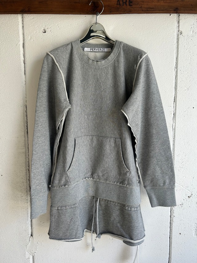 PERVERZE   Matching Shorts Sweatshirts