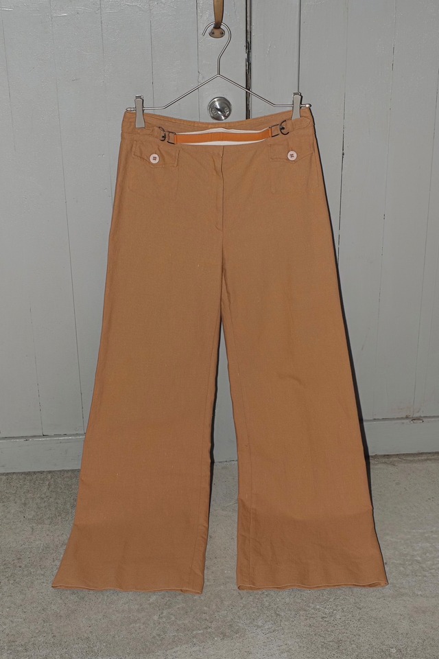 1980s design wide pants