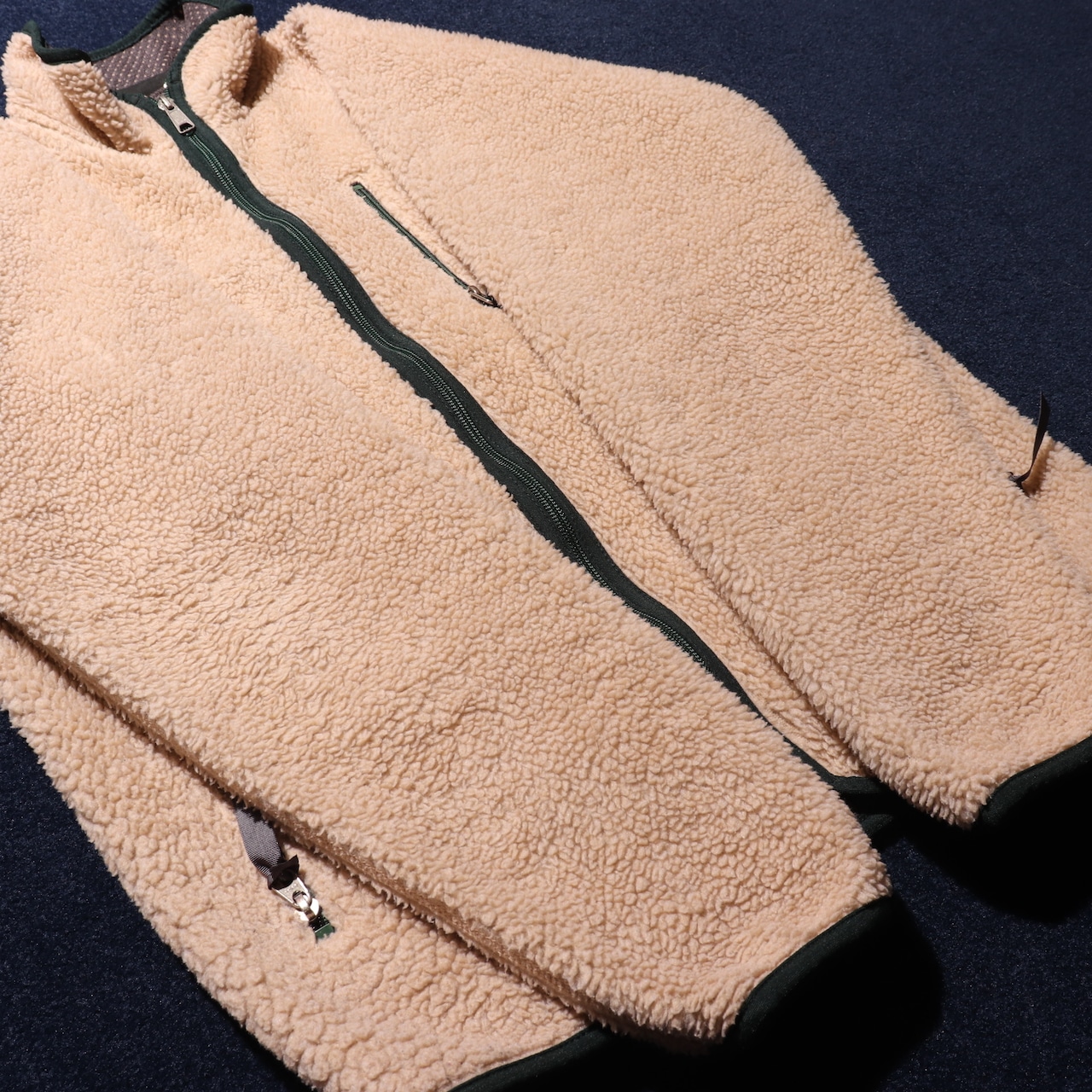 極美品 M USA 97年 レトロカーディガン ナチュラル×ハンター Patagonia パタゴニア Retro Cardigan