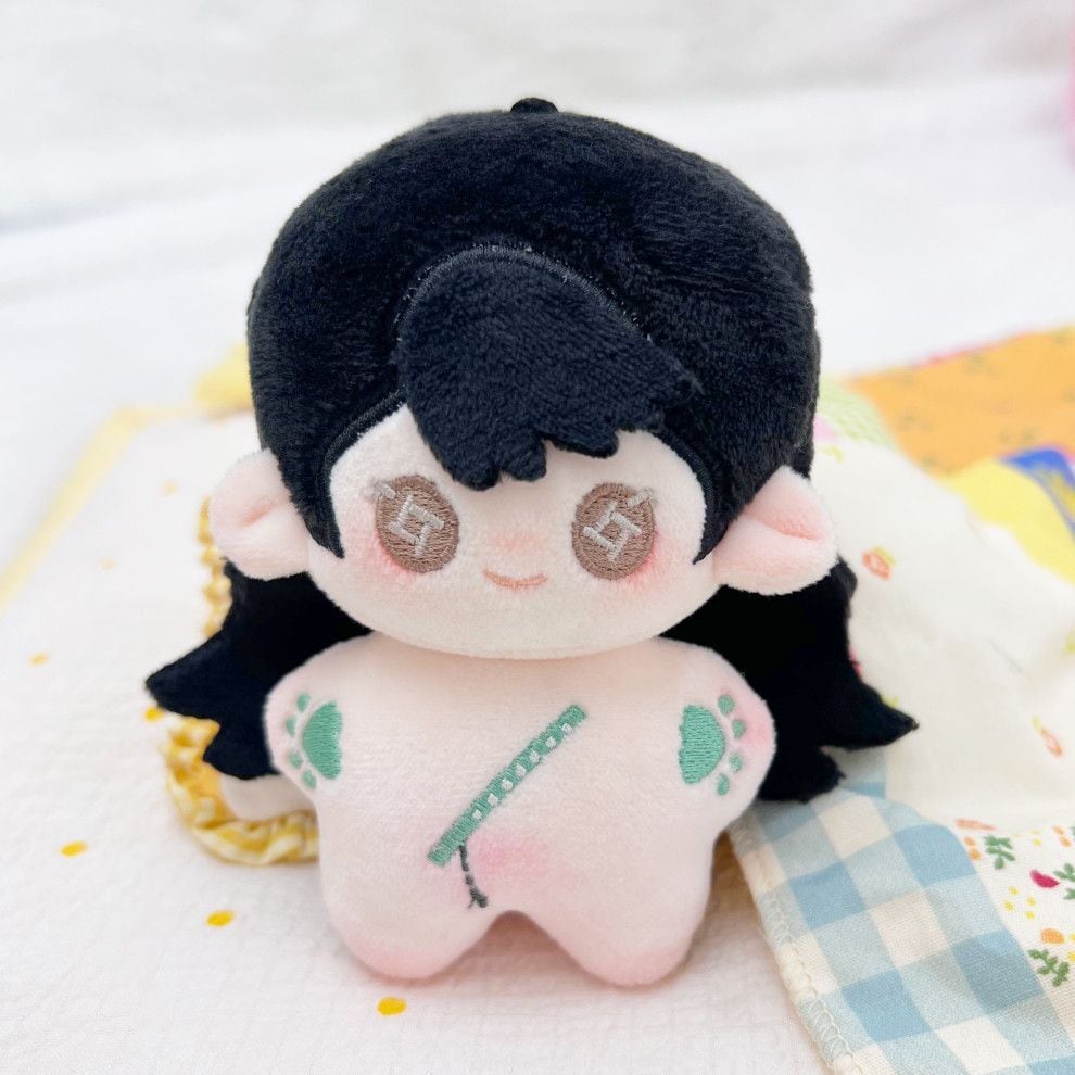 ミニ綿人形 10cm 着せ替えぬいぐるみ 無属性 着せ替え人形