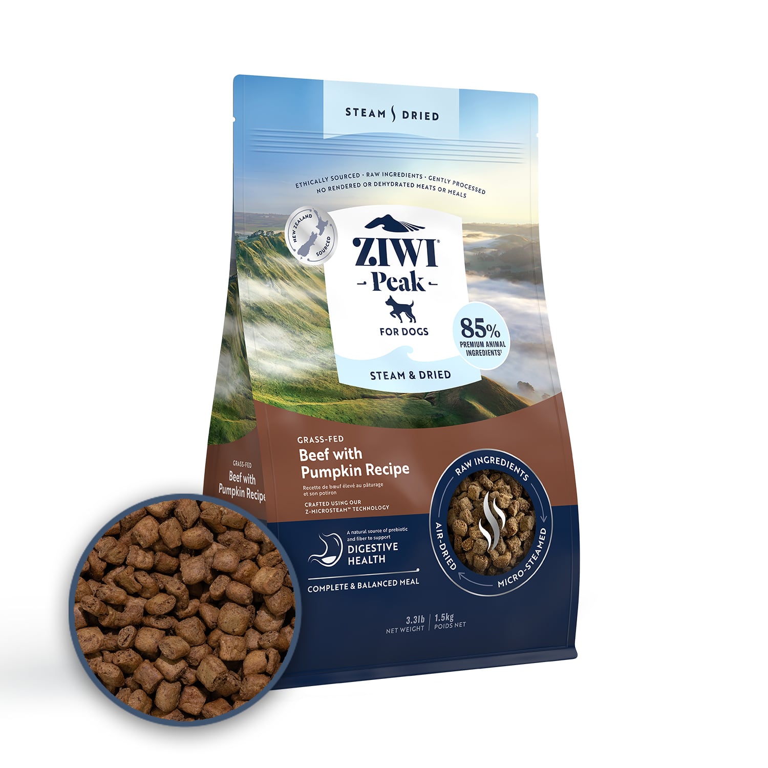 ZIWI Peak ビーフレシピ 1kg ドッグフード ziwi ジウィ 1袋ずつ ZIWI