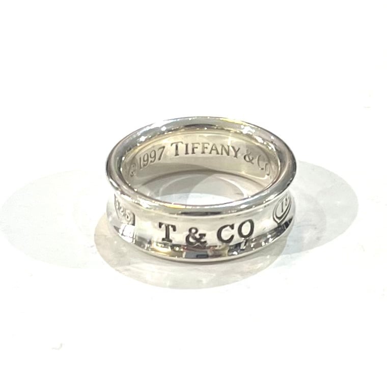 TIFFANY&CO】 【12号】2342 T&CO ティファニー ナローシルバー925