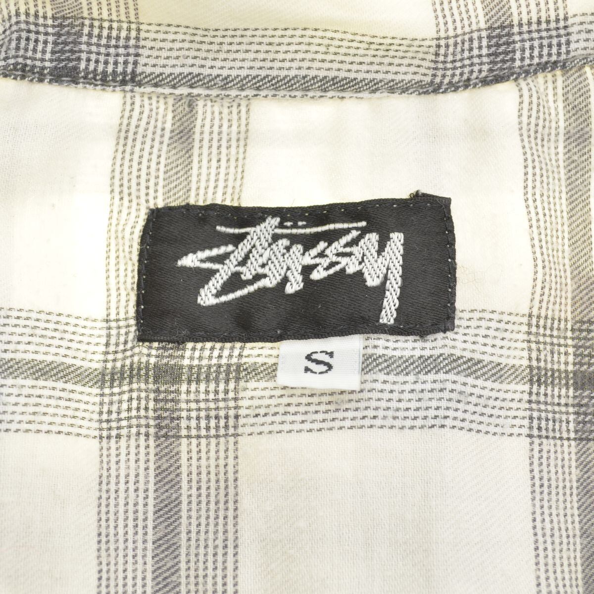 OLD STUSSY / オールド ステューシー 80s 黒タグ USA製 archive vintage チェック柄長袖シャツ |  カンフル京都裏寺店 powered by BASE